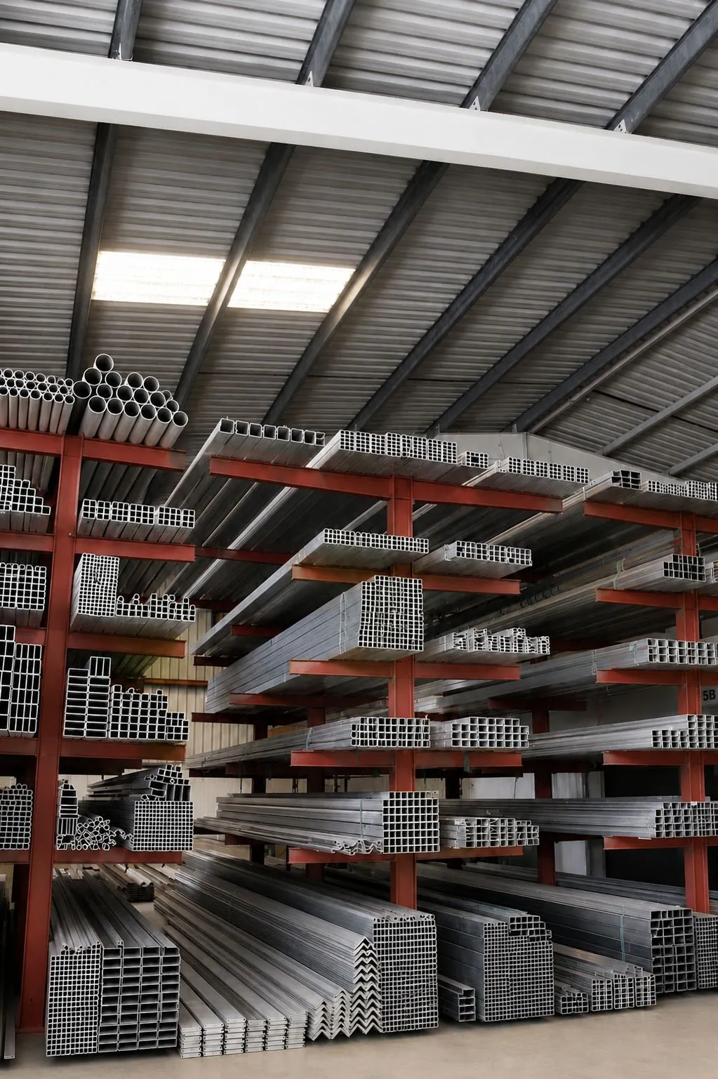 CINACO Aluminium Division exterior and profile stock